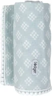 Koce i narzuty dla dzieci - Lodger Swaddle Tribe Muslin cotton diaper 120x120 cm Ice Flow SWT 105 - miniaturka - grafika 1