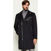 Płaszcze męskie - Karl Lagerfeld Płaszcz z dodatkiem wełny - miniaturka - grafika 1
