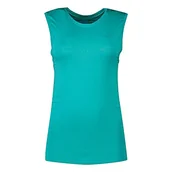 Koszulki i topy damskie - Odlo Odlo Damska koszulka na ramiączkach Bl Top Crew Neck Singlet Performance Lig zielony Jaded l 188161 - miniaturka - grafika 1