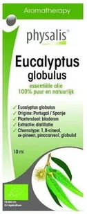 OLEJEK ETERYCZNY EUCALYPTUS GLOBULUS (EUKALIPTUS GAŁKOWY) BIO 10 ml - PHYSALIS - Aromaterapia - miniaturka - grafika 1