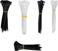 Zabawki kreatywne - AMiO Opaski zaciskowe plastikowe wielokolorowe zestaw 500 szt. amio-04317 - miniaturka - grafika 1