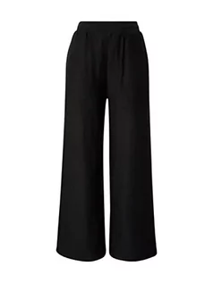 Spodnie damskie - Urban Classics Damskie spodnie frotte, czarny, XS - grafika 1
