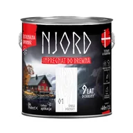 Farby i impregnaty do drewna - Impregnat do elewacji drewnianych Njord śniegi północy 2,5 l LuxDecor - miniaturka - grafika 1