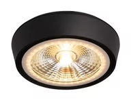 Lampy sufitowe - Maxlight Natynkowa LAMPA okrągła CHARON C0208 metalowy plafon LED 12W 3000K do łazienki sufitowy IP65 czarny C0208 - miniaturka - grafika 1
