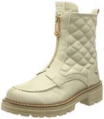 Botki damskie - Mustang Damskie sztyblety 1437-501, Ice, 39 UE - miniaturka - grafika 1