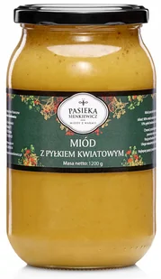 MIÓD Z PYŁKIEM 1200G - Miód - miniaturka - grafika 1