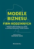 Psychologia - Modele biznesu firm rodzinnych - Krzysztof Safin - książka - miniaturka - grafika 1