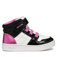Buty dla dziewczynek - Sneakersy Geox B Eclyper Girl B465MA 0BCKC C0404 M Biały - miniaturka - grafika 1