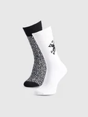 Skarpetki męskie - 4F Skarpety casual za kostkę (2-pack) uniseks - multikolor 35-38 - miniaturka - grafika 1