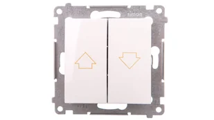 Kontakt KONTAKT_SIMON Łącznik żaluzjowy zwierny SIMON 54 Aluminium DZP1A.01/44 - Wyłączniki światła i elektryczne - miniaturka - grafika 1