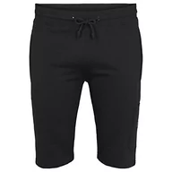 Spodenki damskie - North 56-4/North 56Denim Męskie szorty North 56°4, dresowe W/Pocket Shorts, czarne, 4XL, czarny, 4XL Duże rozmiary - miniaturka - grafika 1