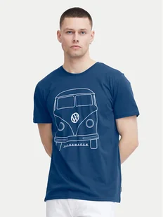 Blend T-Shirt 20716993 Niebieski Regular Fit - Koszulki męskie - miniaturka - grafika 1