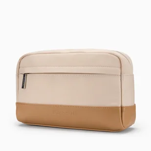 Kosmetyczka Damska Podróżna Duża Pojemna Nylon PUCCINI Beżowa QML005-6A - Kosmetyczki, organizery i kuferki Kosmetyczka Damska Podróżna Duża Pojemna Nylon PUCCINI Beżowa QML005-6A - Kosmetyczki, organizery i kuferki - miniaturka - grafika 1