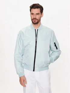 Calvin Klein Kurtka bomber Hero K10K109907 Niebieski Relaxed Fit - Kurtki męskie - miniaturka - grafika 1