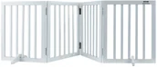 Pozostałe akcesoria dla kotów - Składana Bramka dla Zwierząt 61x204 cm - miniaturka - grafika 1