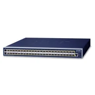 Pozostałe akcesoria sieciowe - PLANET GS-6320-46S2C4XR łącza sieciowe Zarządzany L3 Gigabit Ethernet (10/100/1000) 1U Niebieski - miniaturka - grafika 1