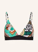Stroje kąpielowe - Seafolly Góra Od Bikini Bralette Atlantis gruen - miniaturka - grafika 1