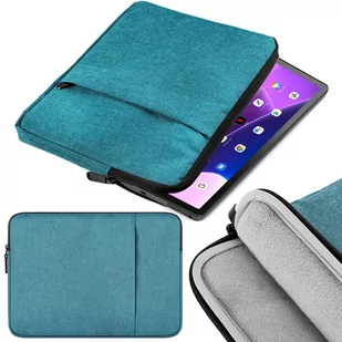 Etui torba case uniwersalny do tabletów Apple Samsung Lenovo Xiaomi Huaweri Asus | turkusowy - Etui do tabletów - miniaturka - grafika 1