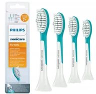 Końcówki do szczoteczek elektrycznych - Końcówki końcówka do szczoteczki Philips dla Dzieci Sonicare For Kids 7+ 4 szt - miniaturka - grafika 1
