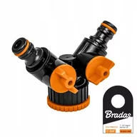 Inne akcesoria do nawadniania - BRADAS DOSTAWA w 24h PRZYŁĄCZE DO KRANU TRÓJNIK 2 ZAWOROWY 3/4" 100% POZYTYWNYCH KOMENTARZY Z ALLEGRO! ECO-PWB2222L - miniaturka - grafika 1