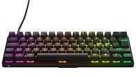 Cylinderki hamulcowe - SteelSeries 64824 Apex Pro Mini - Mechaniczna klawiatura do gier – regulowana aktywacja – kompaktowa obudowa 60% – RGB – Układ skandynawski (QWERTY) - miniaturka - grafika 1