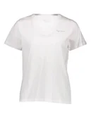 Koszulki i topy damskie - Pepe Jeans Koszulka w kolorze białym - miniaturka - grafika 1