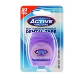 Nici dentystyczne - Active Taśma miętowa woskowana z fluorem 50m 0000000801 - miniaturka - grafika 1