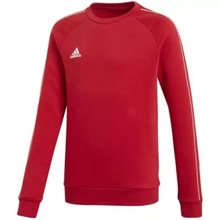 Bluza adidas Core 18 SW Top JR CV3970 (kolor Czerwony, rozmiar 128cm) - Bluzy damskie - miniaturka - grafika 1