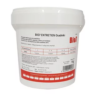 Bio7 Entretien 1 kg Bakterie osadniki na 1 Rok - Nawozy ogrodnicze - miniaturka - grafika 1