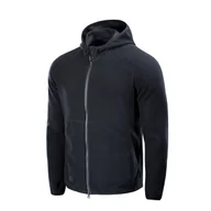 Odzież taktyczna i umundurowanie - M-Tac - Bluza męska Lite Microfleece Hoodie - Dark Navy Blue - 20026015 - miniaturka - grafika 1