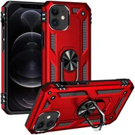 Etui i futerały do telefonów - Etui na telefon komórkowy Armor Shield do Apple iPhone 12 Pro Ultra Hybrid Case, czerwony - miniaturka - grafika 1