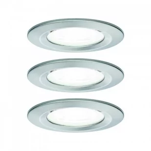 Paulmann Zestaw Oprawa wbudowana Nova okr sta LED IP44 3st ście3x6,5W 4000K GU10 51mm Żel-szcz/alucynk 92983 - Oprawy, klosze i abażury - miniaturka - grafika 1