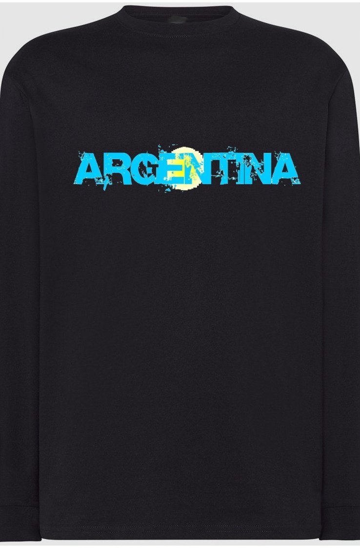Argentyna Męska Bluza Longsleeve Nadruk r.XL