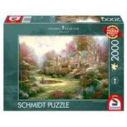 Puzzle - Schmidt Spiele Spiele, puzzle Thomas Kinkade: Wiosenny ogród - miniaturka - grafika 1