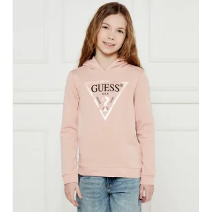 Guess Bluza Regular Fit - Bluzy dla dziewczynek - miniaturka - grafika 1