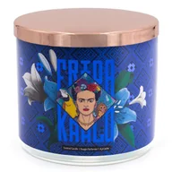 Świece - Świeca zapachowa w szkle 3 knoty Frida Kahlo 400 g - FRIDA - miniaturka - grafika 1