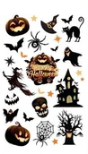 Zabawki kreatywne - Tatuaże zmywalne upiorna dynia - miniaturka - grafika 1