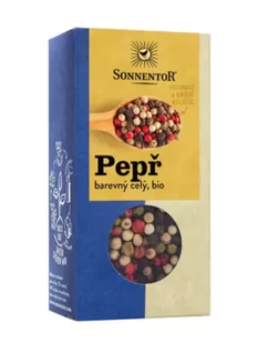 Sonnentor BIO Pieprz kolorowy ziarnisty 50 g - Zdrowa żywność - miniaturka - grafika 1