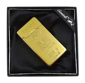 Trafika - Zapalniczka prezentowa gazowa prezent upominek sztabka złota - miniaturka - grafika 1