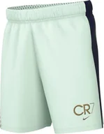 Spodenki damskie - Nike Cr7 Academy23 Dri-Fit szorty piłkarskie dla starszych dzieci, Barely Green/Blue Void/Metallic Gold, HF4346-394, S - miniaturka - grafika 1