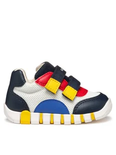 Geox Sneakersy B Iupidoo B3555C 01454 C0899 Granatowy - Buty dla chłopców - miniaturka - grafika 1