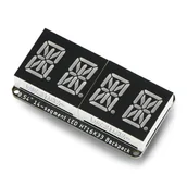 Podzespoły elektroniczne - Wyświetlacz alfanumeryczny 0,54'' 4-znakowy - czerwony - STEMMA QT / Qwiic - Adafruit 1911 - miniaturka - grafika 1