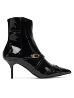 Botki damskie - LOVE MOSCHINO Botki JA21047G1NIH000 Czarny - miniaturka - grafika 1