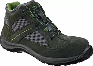 Delta Plus Buty z weluru skórzanego poliestru typu mesh podeszwa z dwuwarstwowego PU kolor szaro-zielony rozmiar 40 PIED VIRAGSPGV40 VIRAGSPGV40 - Obuwie robocze - miniaturka - grafika 1