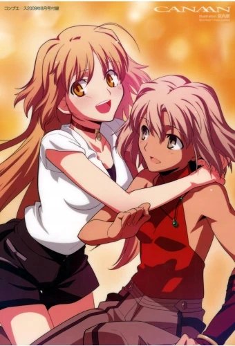 Plakat Anime Manga Canaan CAN_024 A1+ (custom)