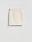 Spódnice - Reserved - Spódnica mini - złamana biel - miniaturka - grafika 1