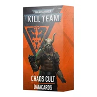 Gry planszowe - Chaos Cult Datacards, Warhammer 40000 Kill Team - miniaturka - grafika 1