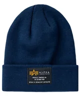 Czapki damskie - Czapka zimowa ALPHA INDUSTRIES CREW granatowa (ultra navy) 128924 697 - miniaturka - grafika 1