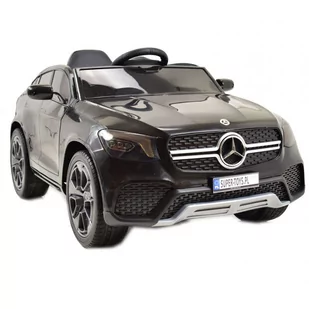 Super-Toys MERCEDES GLC COUPE MIĘKKIE KOŁA EVA MIĘKKIE SIEDZENIE FULL OPCJA/BBH0008 BBH-0008-CZARNY - Pojazdy elektryczne dla dzieci - miniaturka - grafika 1
