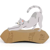 Drapaki dla kotów - Kot w Butach, tekturowy drapak dla kota, średni - miniaturka - grafika 1